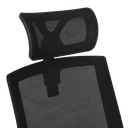 Ver imagem 3 de Cadeira de Escritório Presidente Ergonômica Preta Mesh Gamer