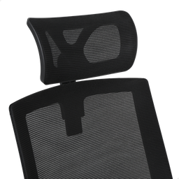 Cadeira de Escritório Presidente Ergonômica Preta Mesh Gamer - 3