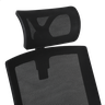 Cadeira de Escritório Presidente Ergonômica Preta Mesh Gamer - 3