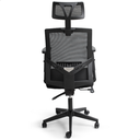 Ver mais imagens de Cadeira de Escritório Presidente Ergonômica Preta Mesh Gamer