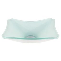 Gabinete de Vidro 60cm para Banheiro Cuba Chanfrada Branco - DaHora - 3