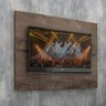 Painel Buzios 120cm para TV 48 Polegadas Chocolate - 1