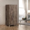 Ver imagem 1 de Armário Multiuso Michele 2 Portas 1,10m Chocolate