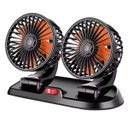 Ver imagem 1 de Ventilador Mesa Duplo Usb Escritorio Carro Automotivo Escrivaninha Home Office Estudos 2 Velocidades
