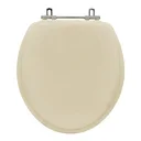 Ver imagem 1 de Tampa De Vaso Sanitario Almofadada Fiore Biscuit (bege Claro) Para Bacia Incepa