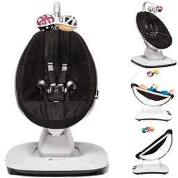 Cadeirinha de Descanso Automatica 4moms Mamaroo 5 Black Classic - 2