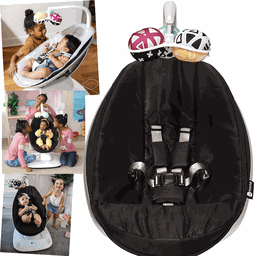 Cadeirinha de Descanso Automatica 4moms Mamaroo 5 Black Classic - 4