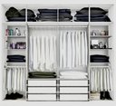 Ver imagem 4 de Guarda-Roupa Casal Valencia 6 Portas 6 Gavetas com Espelho
