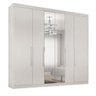 Guarda-Roupa Casal Valencia 6 Portas 6 Gavetas com Espelho - 7