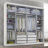 Guarda-roupa Casal 6 Portas com Espelho e 6 Gavetas Valencia - 3