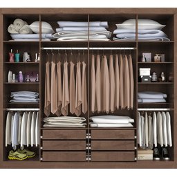 Guarda-roupa Casal 6 Portas e 6 Gavetas Valencia - 4