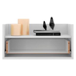 Mesa de Cabeceira 60cm Suspensa Multimóveis Branca - 5