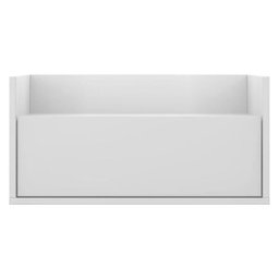 Mesa de Cabeceira 60cm Suspensa Multimóveis Branca - 6