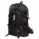 Ver imagem 1 de Mochila Esportiva 50l a Prova da Agua Multifuncional Impermeável Motoqueiro Viagens Escolar Preto