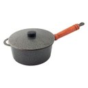 Ver imagem 2 de Jogo de 5 Panelas de Aluminio Fundido Craqueado com Cabo 16 a 24cm