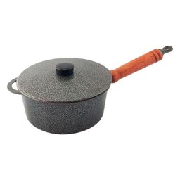 Jogo de 5 Panelas de Aluminio Fundido Craqueado com Cabo 16 a 24cm - 2