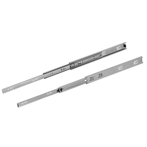Corrediça Telescópica Tn H45 400mm (35kg) Zincada Fgvtn 01 Par