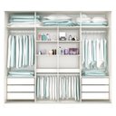 Ver imagem 5 de Guarda-Roupa Casal 3 Portas de Correr com Espelho Sevilha