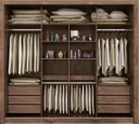 Ver imagem 6 de Guarda-Roupa Casal 3 Portas de Correr e 6 Gavetas Sevilha