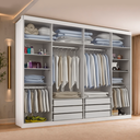 Ver imagem 3 de Guarda Roupa Casal Tonielque Valencia 6 Portas 6 Gavetas