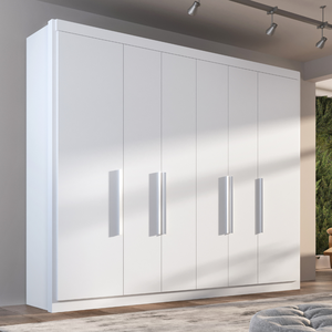 Guarda-roupa Casal 6 Portas e 6 Gavetas Valencia