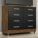 Ver imagem 4 de Cômoda 8 Gavetas Raissa