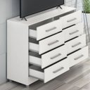 Ver imagem 5 de Cômoda Raissa 8 Gaveta