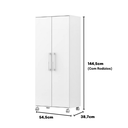 Ver imagem 3 de Armário de Escritório Marcela 2 Portas 4 Prateleiras 140cm