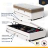 Cama Box Baú com Colchão de Espuma D33 Double Face Air Pro Força Anjos + Auxiliar Unique Solteiro - 5