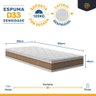 Cama Box Baú com Colchão de Espuma D33 Double Face Air Pro Força Anjos + Auxiliar Unique Solteiro - 4
