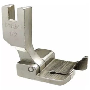 Kit 05 Pé Calcador Pesponto Guia Fixo Reta Industrial Direito 12,7mm - 12463 1/2 Rh - P818r