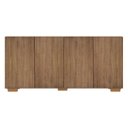 Ver imagem 7 de Aparador Buffet 4 Portas com Pés Quadrados Veneza Rustic/Natural