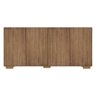 Aparador Buffet 4 Portas com Pés Quadrados Veneza Rustic/Natural - 7