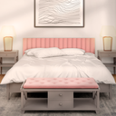 Ver imagem 5 de Kit 14 Cabeceiras Estofadas de Cama Box Comum Casal Modulada 1,40mx45cm