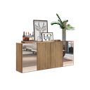 Ver imagem 3 de Aparador Buffet com Espelho Vegas Rustic