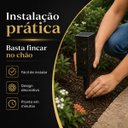 Ver imagem 6 de Luminária Espeto Solar LED Jardim Mandala Square 3000k Luz Quente
