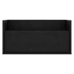 Mesa de Cabeceira 60cm Suspensa Multimóveis Preta - 6 Mesa de Cabeceira 60cm Suspensa Multimóveis Preta - 6