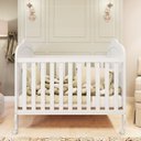 Ver imagem 5 de Berço Minicama 3 em 1 com Capitonê 100% Mdf Maya Espresso Móveis