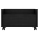 Ver imagem 4 de Gabinete Armário Banheiro 60cm com Rodízios Multimóveis Preto