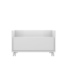 Gabinete Armário Banheiro 60cm com Rodízios Multimóveis Branco - 6