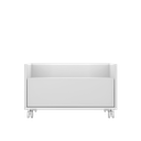 Ver imagem 6 de Gabinete Armário Banheiro 60cm com Rodízios Multimóveis Branco