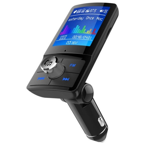 Transmissor FM Veicular BC45 Bluetooth viva voz bluetooth - 2
