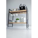 Ver imagem 2 de Aparador de Ferro Estilo Cantinho do Café Estilo Industrial Mdf