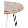 Conjunto de Área Externa/ Jardim Sky com 3 Peças – 2 Cadeiras e Mesa de Centro Elegante - 5