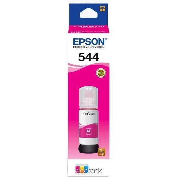 Tinta para Eco Tank Magenta/vermelho T544 - T544320 - Epson Pt 1 Un (original) - 2