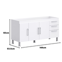 Ver imagem 4 de Balcão de Pia Gemeos 144cm