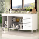 Ver imagem 3 de Balcão de Pia Gemeos 144cm