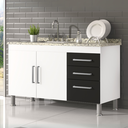 Ver imagem 2 de Balcão de Pia Gemeos 114cm