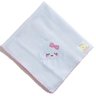 Fralda De Pano Bordada Fralda De Boca Bebê 3 Peças Nuvem Rosa - 2
