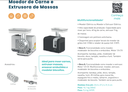 Ver imagem 4 de Moedor de Carne Extrusor Massa Elétrico 220v Anodilar Boca 8